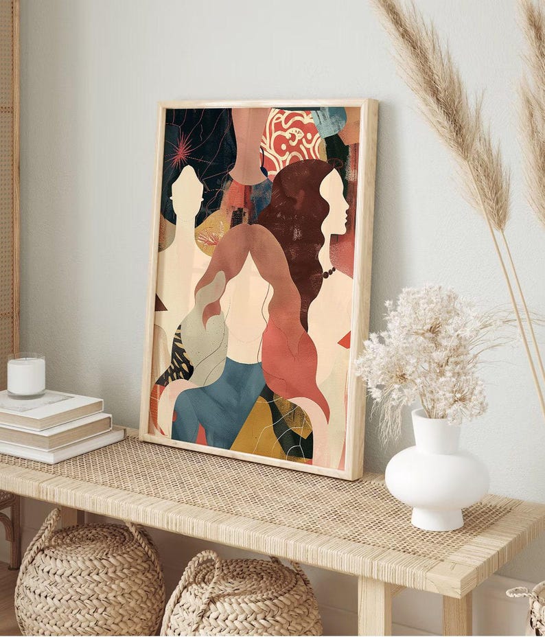 Feminist Print, Strong Women Art, Feminist Wall Art, Women Print, Girl Power Print, Empowerment Women Art, Women Illustration, Feminism Art image 3
