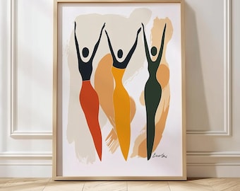 Feminist Print Strong Women Art Feminist Wall Art Women Wall Art Girl Power Print Empowerment Women Art Women Illustration Feminism Poster
