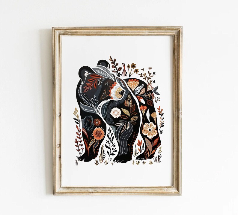Woodland Animal Prints Set Of 3 Kids Forest Room Decor Boho Forest Animal Art Adventure Nursery Prints Woodland Animal Art Nordic Kids Art image 6