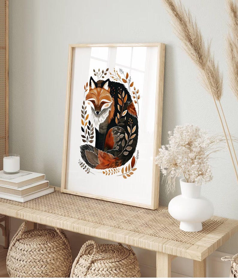 Woodland Animal Prints Set Of 3 Kids Forest Room Decor Boho Forest Animal Art Adventure Nursery Prints Woodland Animal Art Nordic Kids Art image 2