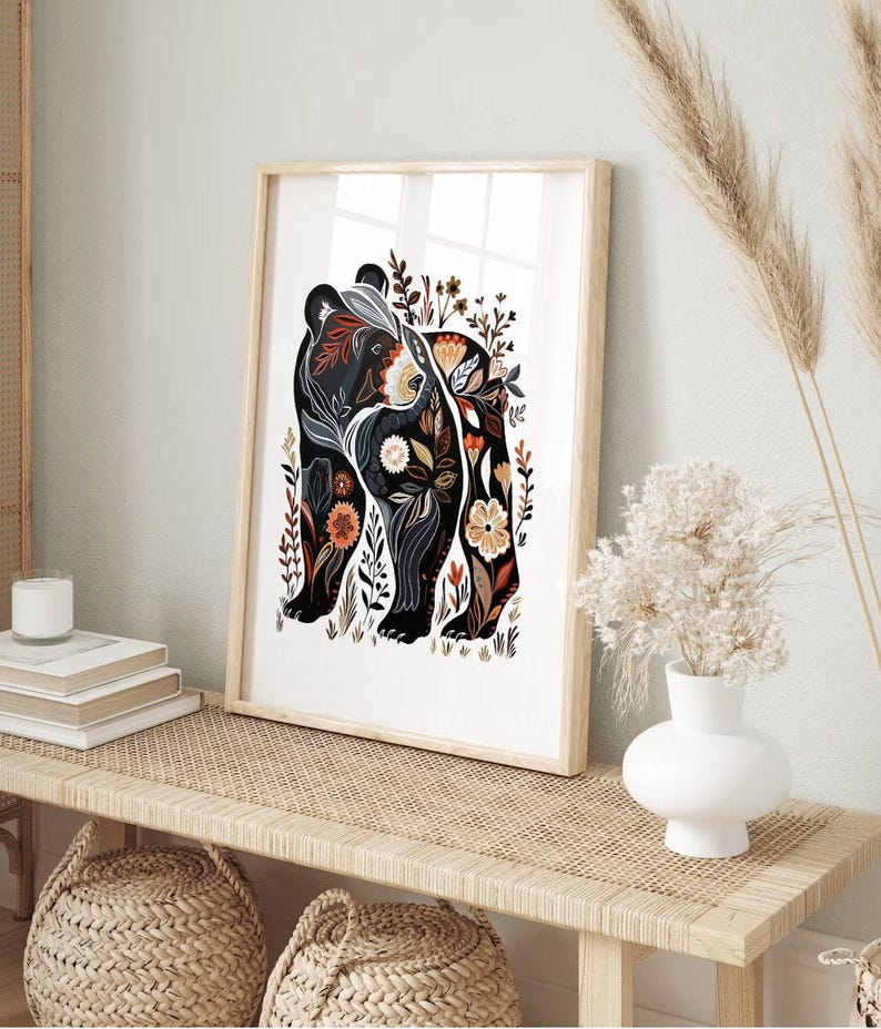 Woodland Animal Prints Set Of 3 Kids Forest Room Decor Boho Forest Animal Art Adventure Nursery Prints Woodland Animal Art Nordic Kids Art image 4