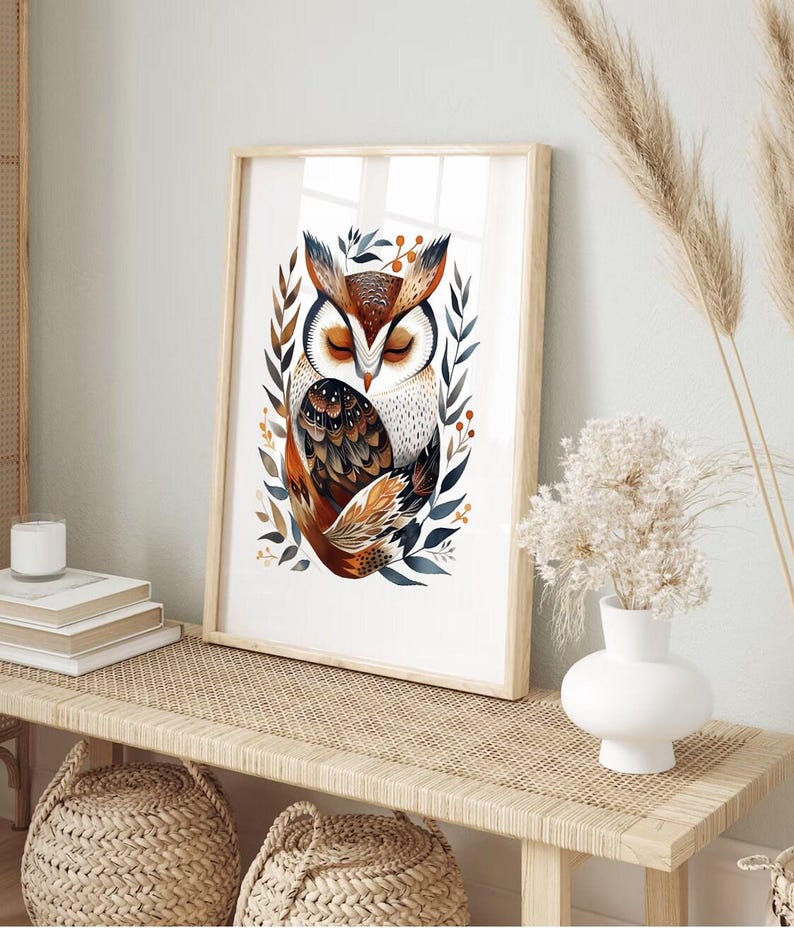 Woodland Animal Prints Set Of 3 Kids Forest Room Decor Boho Forest Animal Art Adventure Nursery Prints Woodland Animal Art Nordic Kids Art image 7