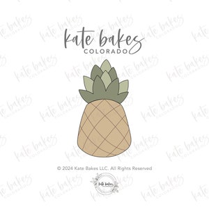 Pineapple Cookie Cutter