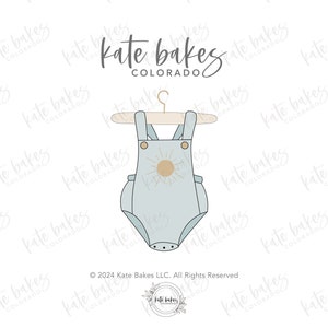 Onesie with Hanger Cookie Cutter