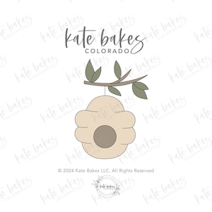 Bee Hive Cookie Cutter