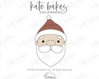 Santa No.2 Cookie Cutter