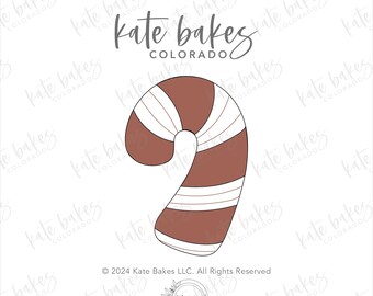 Candy Cane Cookie Cutter