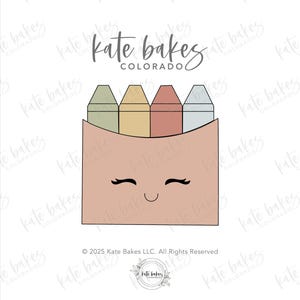 Crayons Cookie Cutter