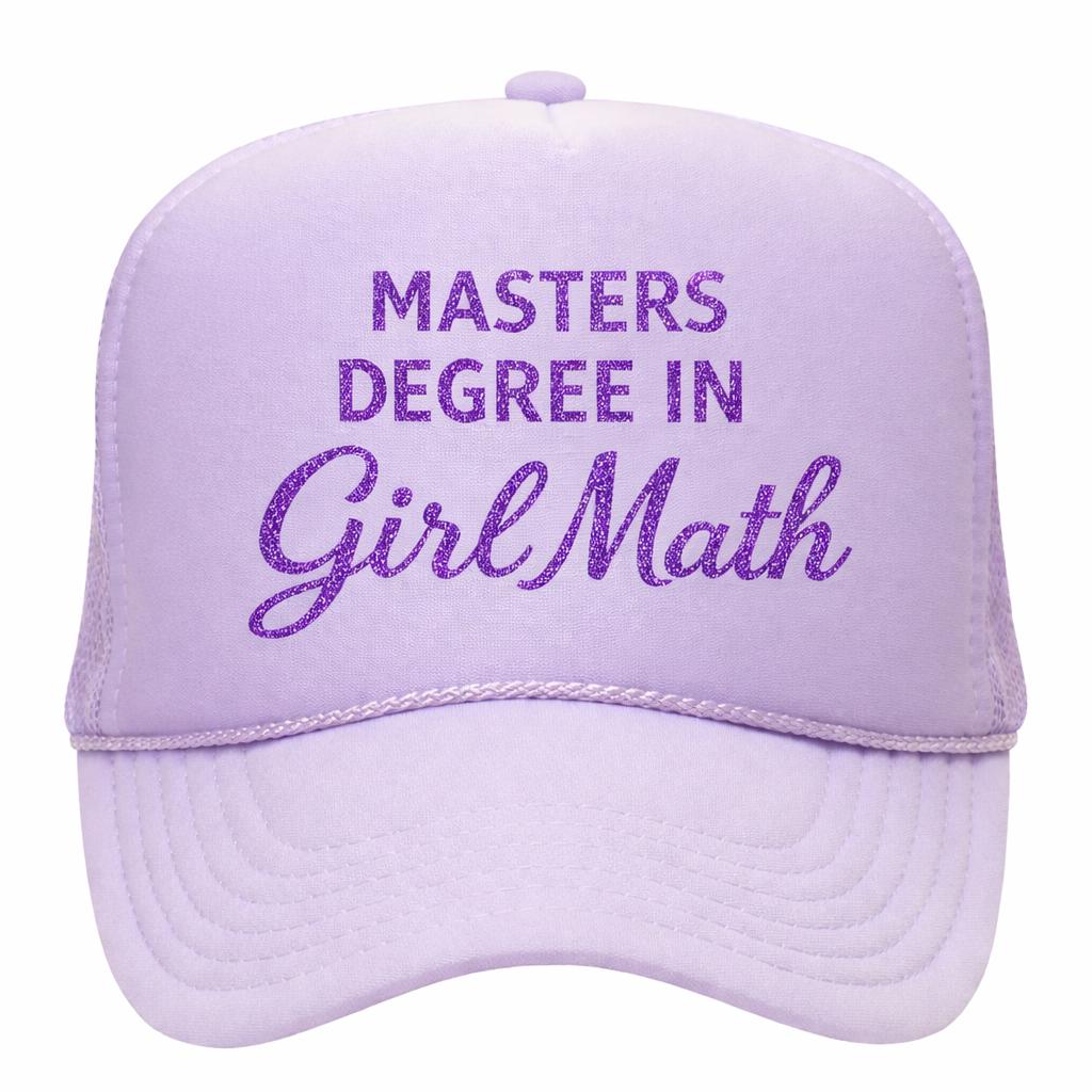 Girl Math Trucker Hat - Etsy display picture 3