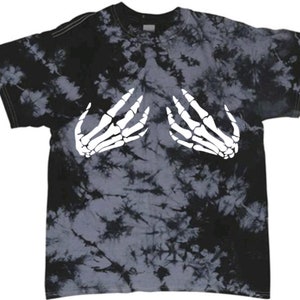 Skeleton Boob T-Shirt, Halloween, Friends Gifts, Cute Tee, Birthday Gifts, Christmas, Gifts for Her, Comfort Colors, Tie Dye, Fall Tshirt