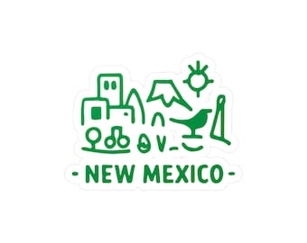 New Mexico Theme Vinyl Decal Sticker Bumper Sticker