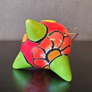 Authentic Hand-Painted Talavera Ceramic Ornament – Piñata