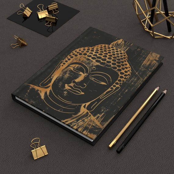 Hardcover Journal Notebook Diary With Buddha Art - Etsy