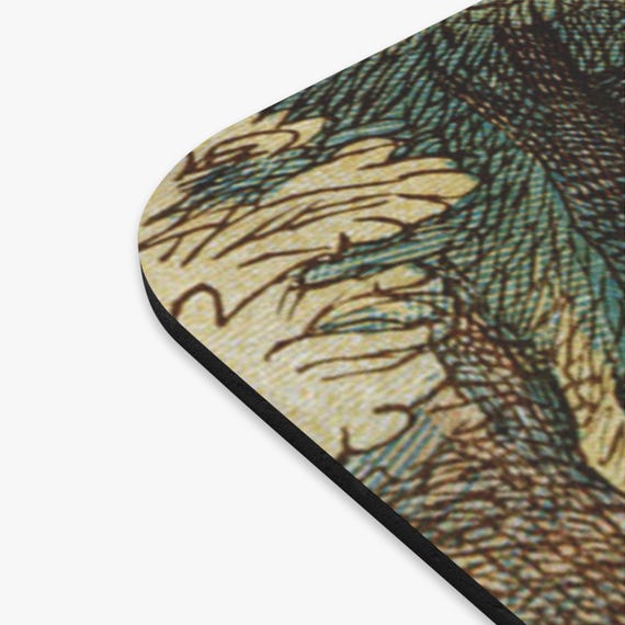 Mouse Pad (rectangle) of Alice in Wonderland's Cheshire Cat - Etsy