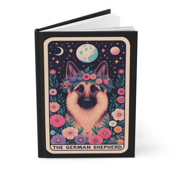 Trousse à Rabat Personnalisée Chien Berger Allemand - Avec Prénom (réf. 10) - Neuf Avec étiquettes - Matière Polyester/toile - Fermeture éclair