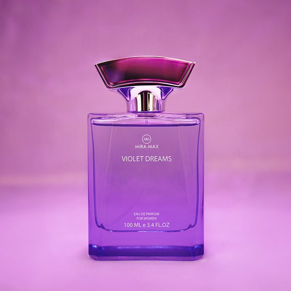 Mira Violet Dreams Women’s perfume with floral fragrance Niche feminine perfume with musk oil Unique fruity perfume for women's Unique gift