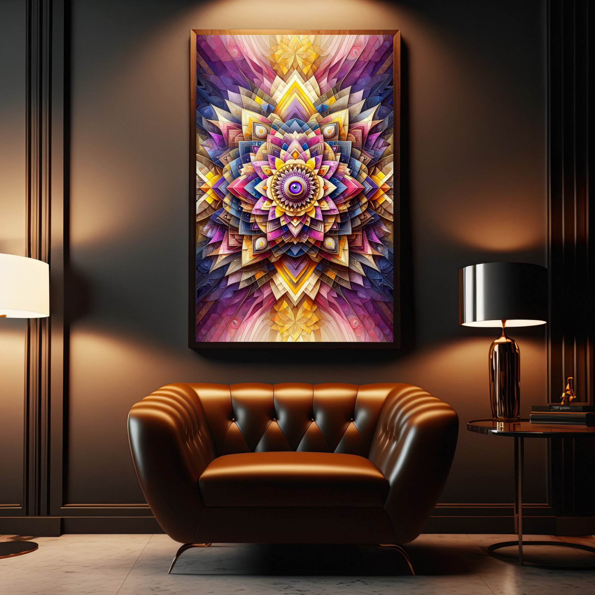 Sacred Geometry Mandala Spiritual Energy Art for Meditation and Healing ...