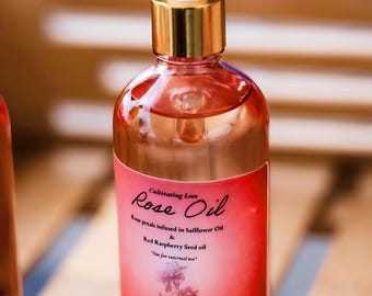 Gentle Rose Oil for Face & Body – Lightweight Hydration