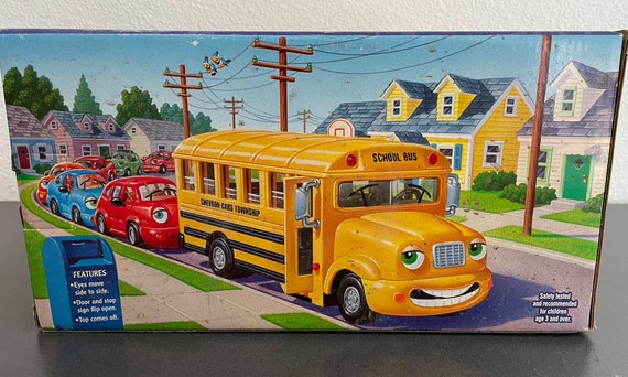 2001 the Chevron Cars | Sally School Bus | Techron | Collectible
