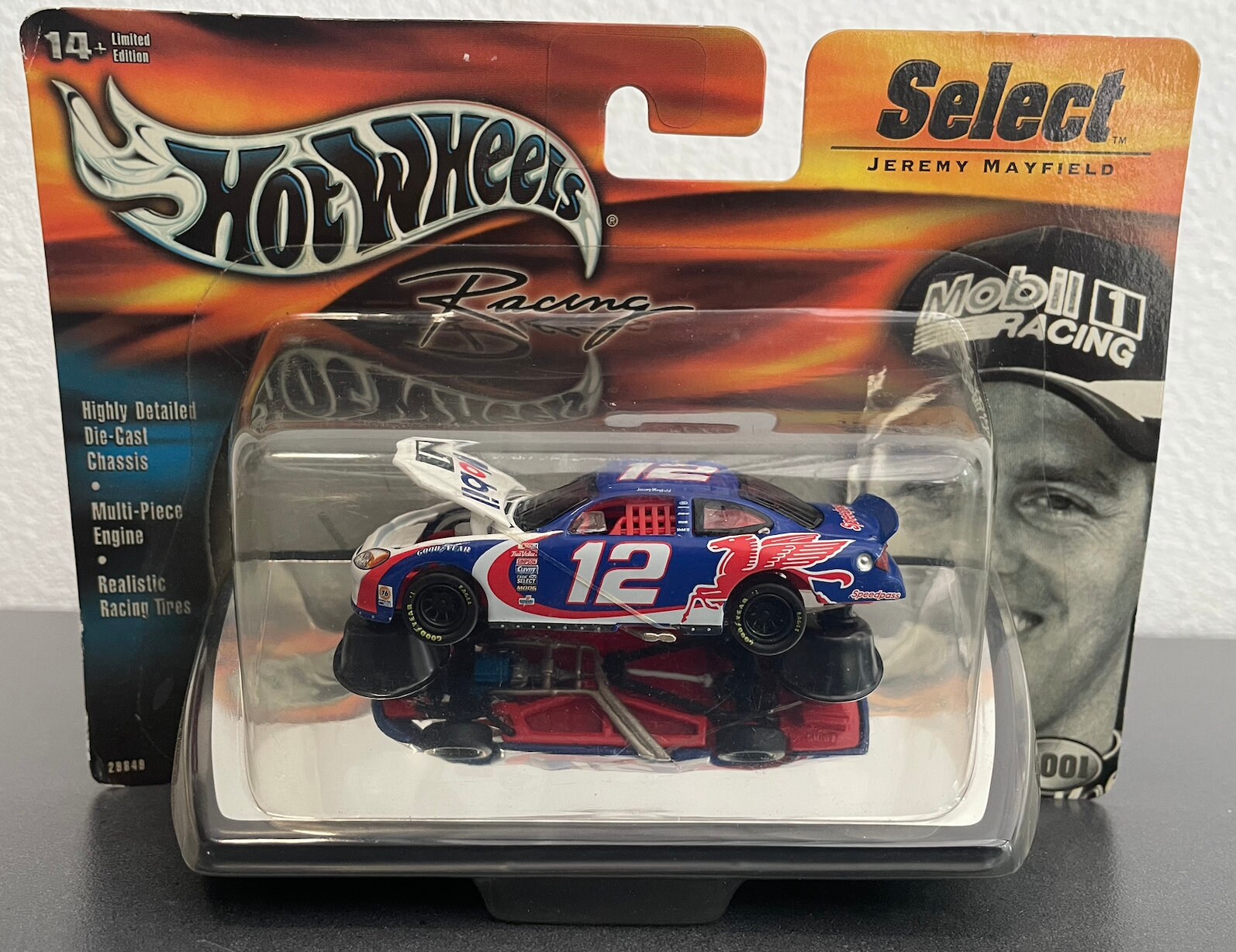 2001 | Hot Wheels | Racing Select | #12 Jeremy Mayfield | Ford