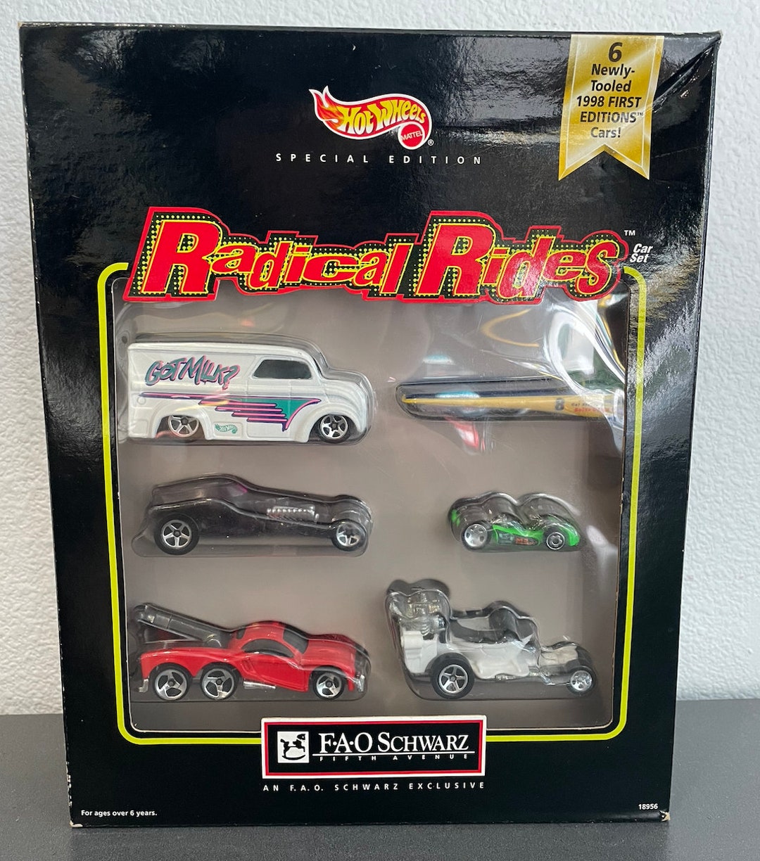 1998 Hot Wheels | Radical Rides | 6 Newly-tooled First Edition Cars ...