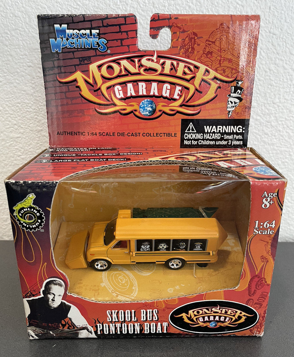 2004 Monster Garage | Skool Bus | Pontoon Boat | Funline | Die