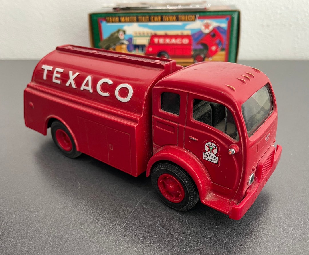 Miniature Ertl 1/43 - Camion-citerne Texaco 1949 White Tilt Cab - Collection