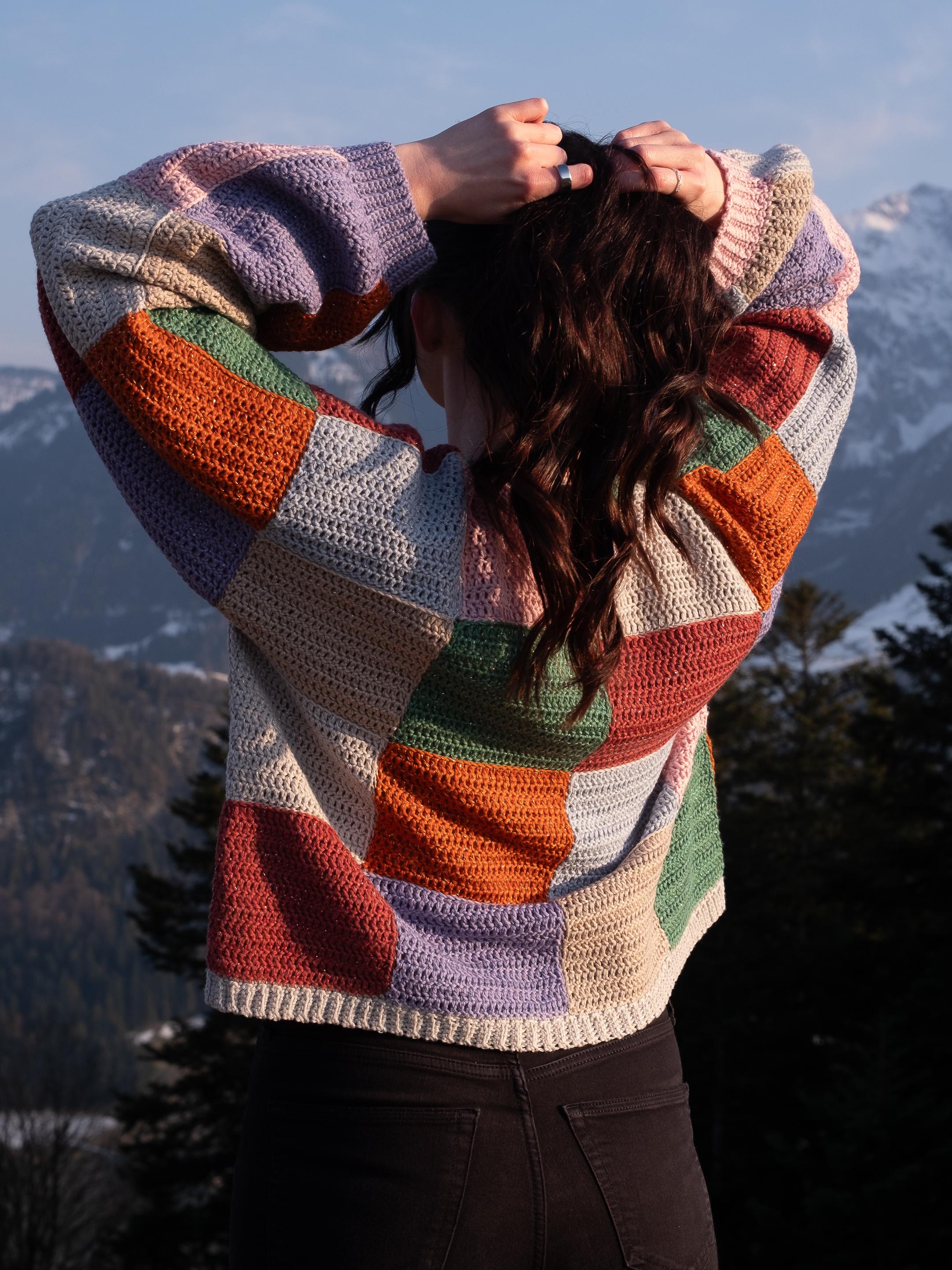 40 Oversized Sweater Crochet Patterns for Cozy Layering and Everyday Style 33 Starborn Sweater // Crochet