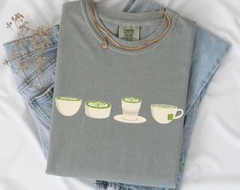 Matcha Tea Shirt, Matcha Tea Gift, Matcha Lover Shirt, Matcha Shirt, Matcha Latte Shirt, Matcha Green Tea Latte, Matcha T-Shirt, Matcha Gift