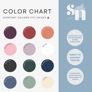 a color chart with different shades of paint