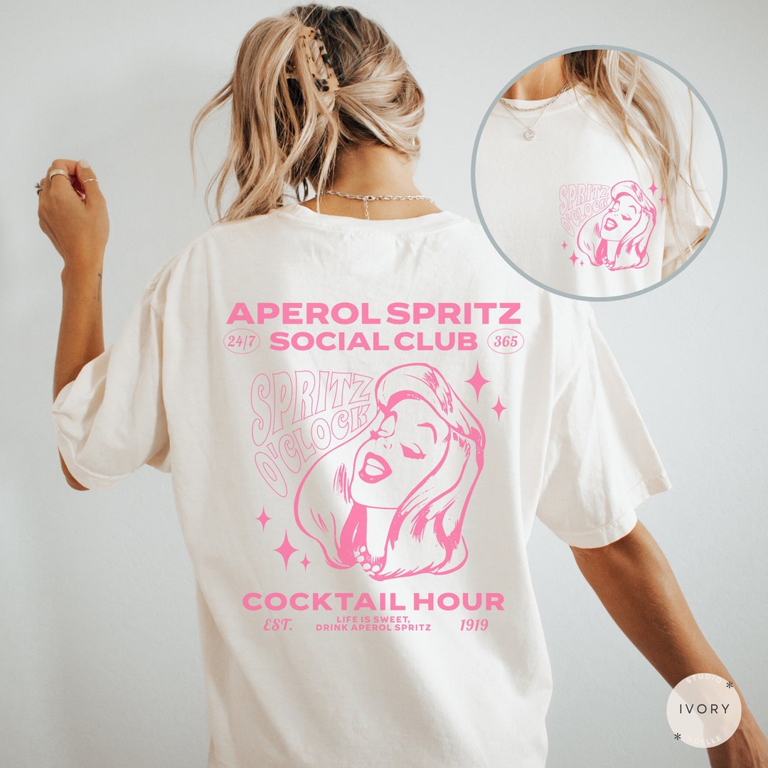 Damen T-Shirt 'Hallöchen Aperölchen' - Lustiges Aperol Spritz Shirt