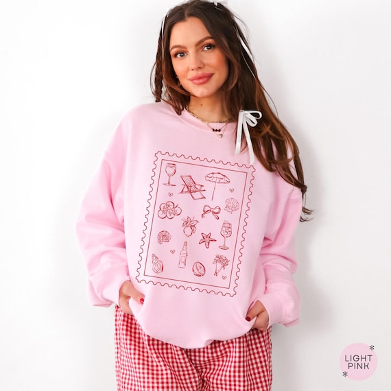 La Dolce Vita Sweatshirt, Italia Shirt, Amalfi Coastal Ocean