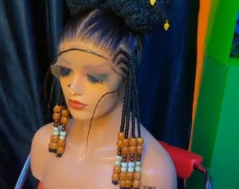 double ponytail wig