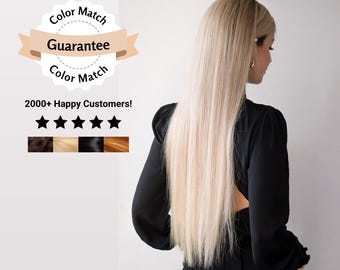 Straight Hair Extensions, Clip In Hair Extension, Invisible Wire Hair Extension, Hair Piece, Like Real Human Hair Extension, Fake Hair Wig