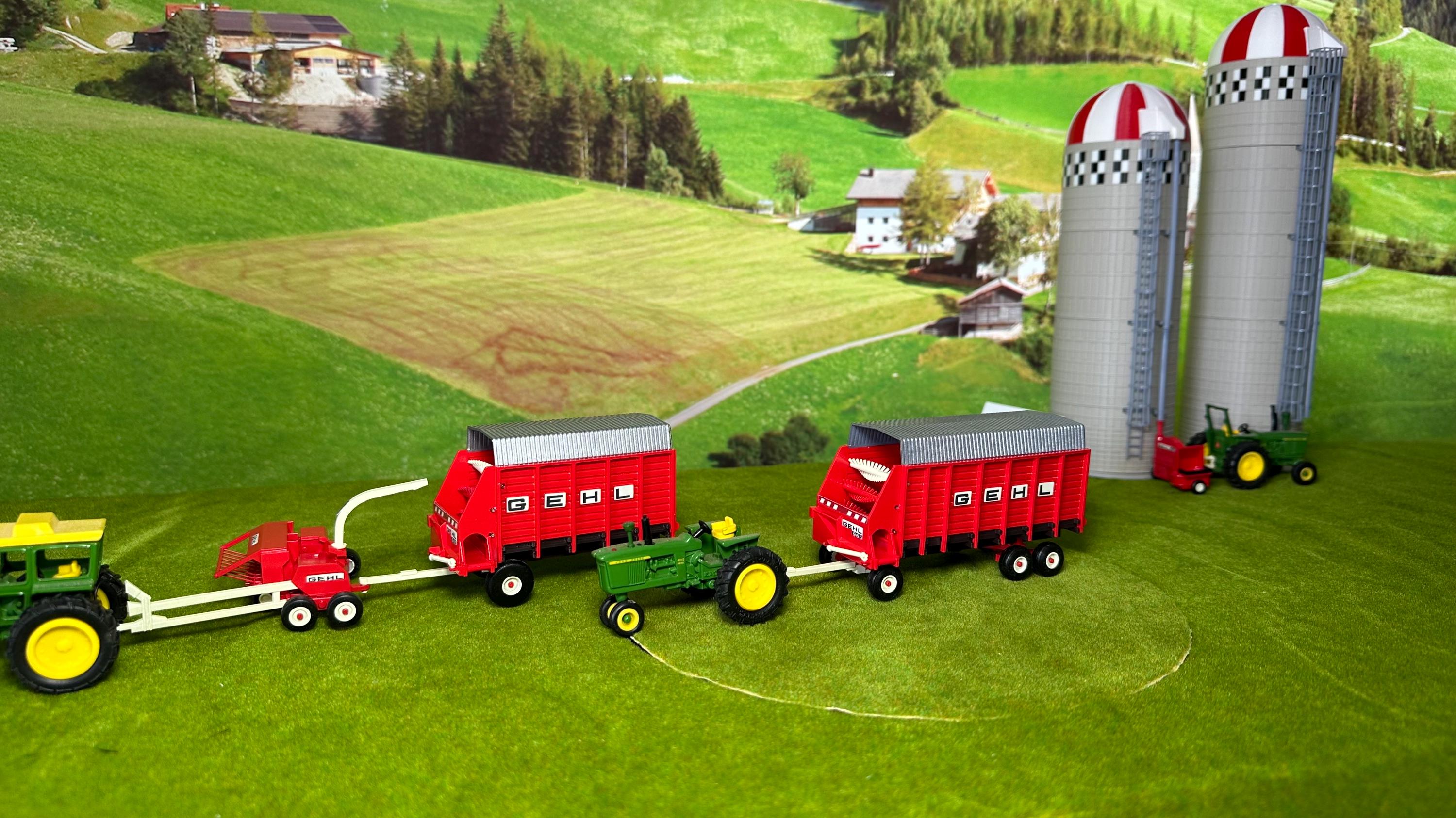 GEHL 960 Forage Box 1/64 Scale Model (please Read Description) - Etsy