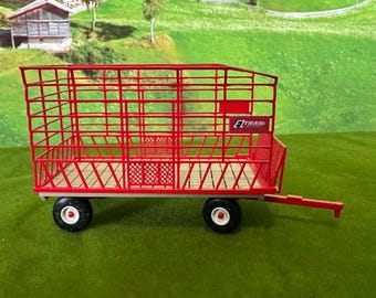 EZ-trailwerperrek met wagen 1/64 schaalmodel (lees de beschrijving)