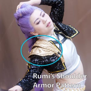 Trolls 3 Velvet and Veneer Armor Pattern: EVA Foam (digital File