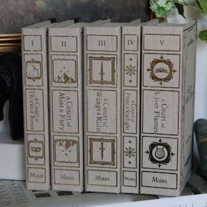 A Court of Thorns and Roses by Sarah J. Maas | Handmade Rebound Special Editions