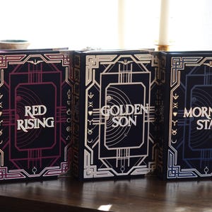 Red Rising Series by Pierce Brown Books 1-3 | Special Rebound Editions