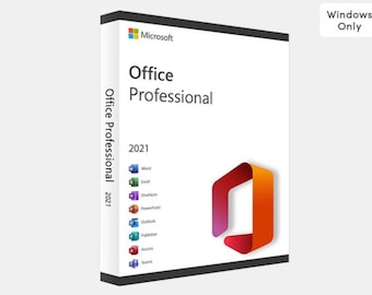 Microsoft Office 2021 Professional Plus – lebenslanger Lizenzschlüssel für Windows 10/11