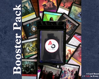 MtG Proxy Booster Pack: 8 Random Cards, 2 Foils