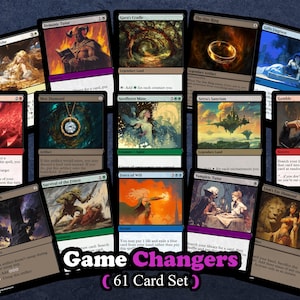 MTG Proxy Game Changers Set (61 Cards) - Commander, EDH, Vintage, Magic the Gathering, MTG Proxies