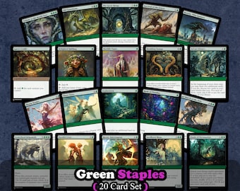 MTG Proxy Green Staples - Commander, EDH, Magic the Gathering, MTG Proxies