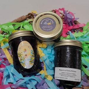 Blueberry and Gooseberry Jam