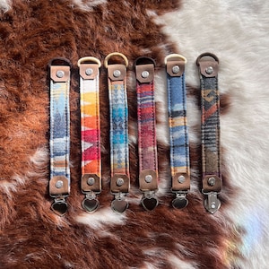 Pendleton Pacifier Clip | Cowboy Pacifier | Cowgirl Pacifier | Western Pacifier | Baby Gifts | Mama Gifts | Baby Shower Gifts | Cowboy