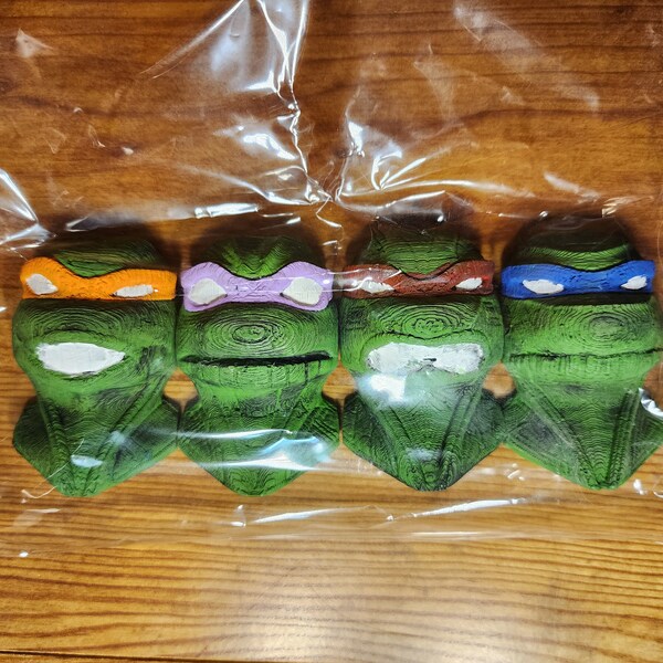 3D printed TMNT Fridge Magnets