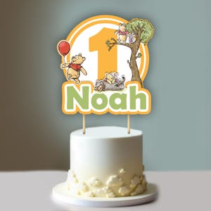 Winnie the Pooh Kuchen Topper,Winnie the Pooh Cake Topper,Winnie the Pooh,Pooh Cake Topper,Geburtstagsdeko,Kinderzimmer,Geburtstagsdeko,Kinderdekoration