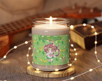 Sailor moon Series Candles: Jupiter (white sage and Lavender)