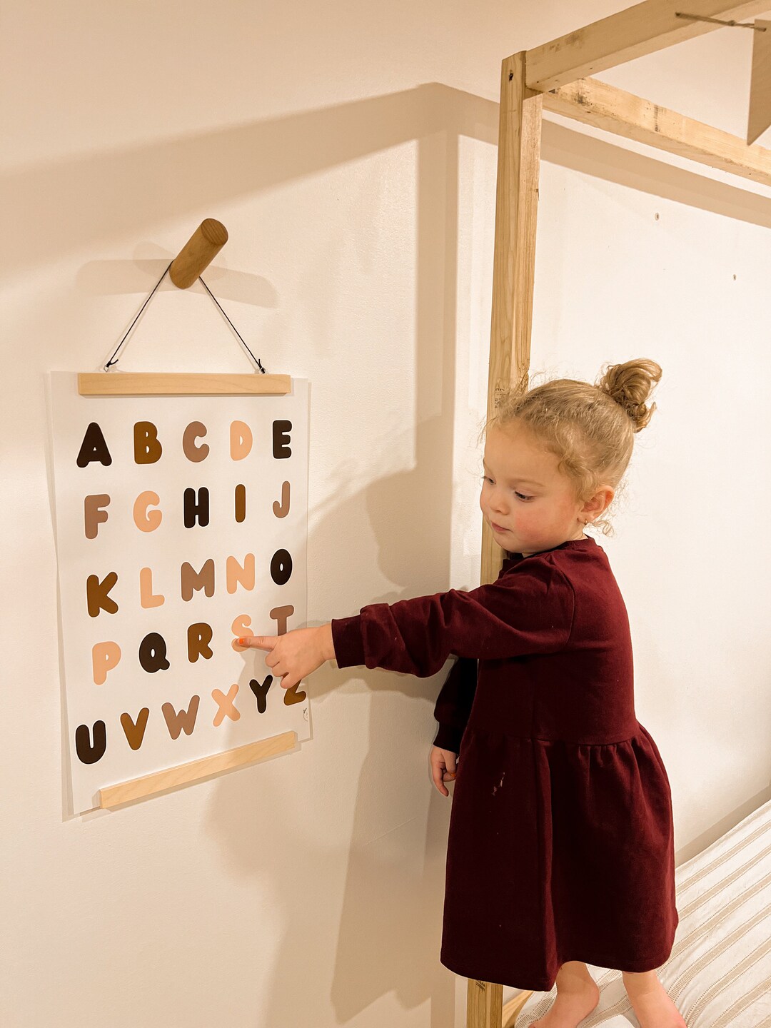 Neutral Alphabet Sheet - Etsy