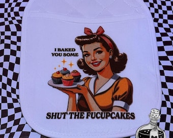 Retro Snarky Pot Holder